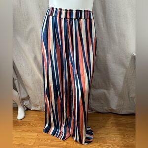 Summervalt casual dressy lose pants striped 2xl